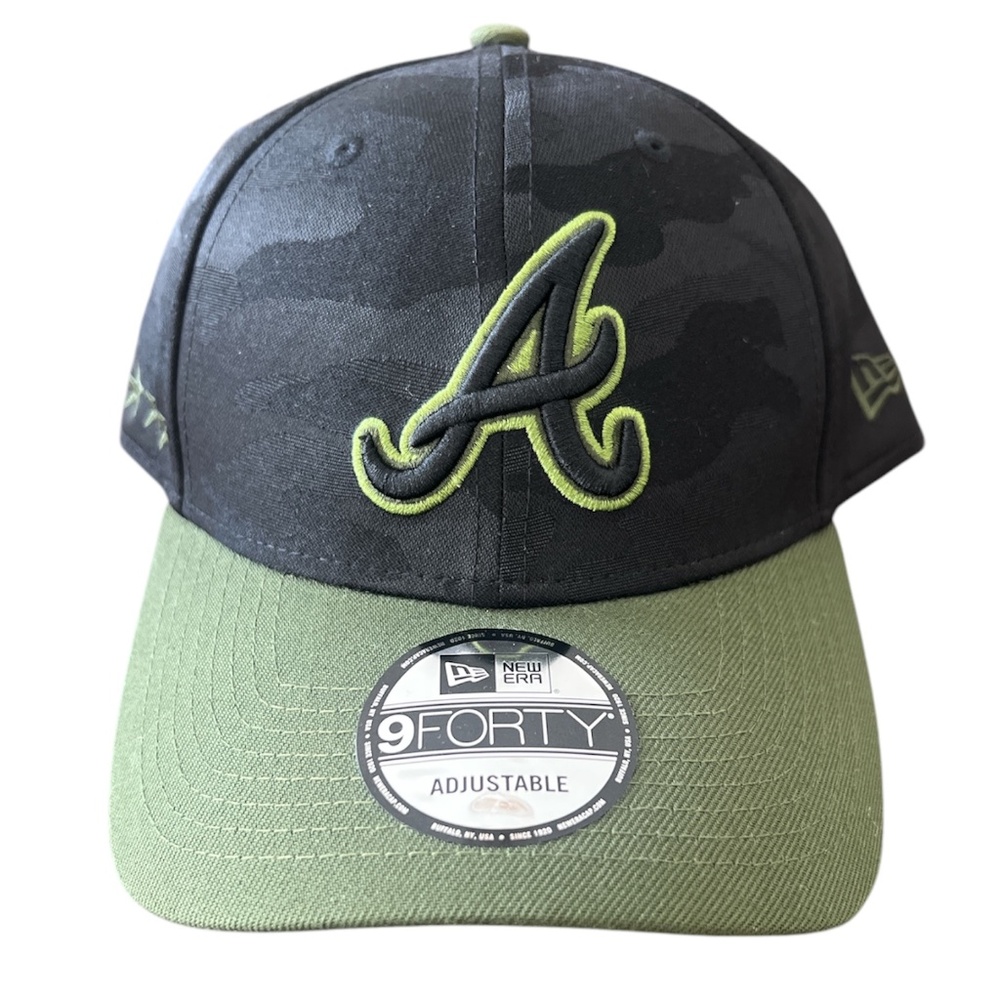 Atlanta Braves "Memorial Day" New Era Adjustable Velcro 9Forty Cap